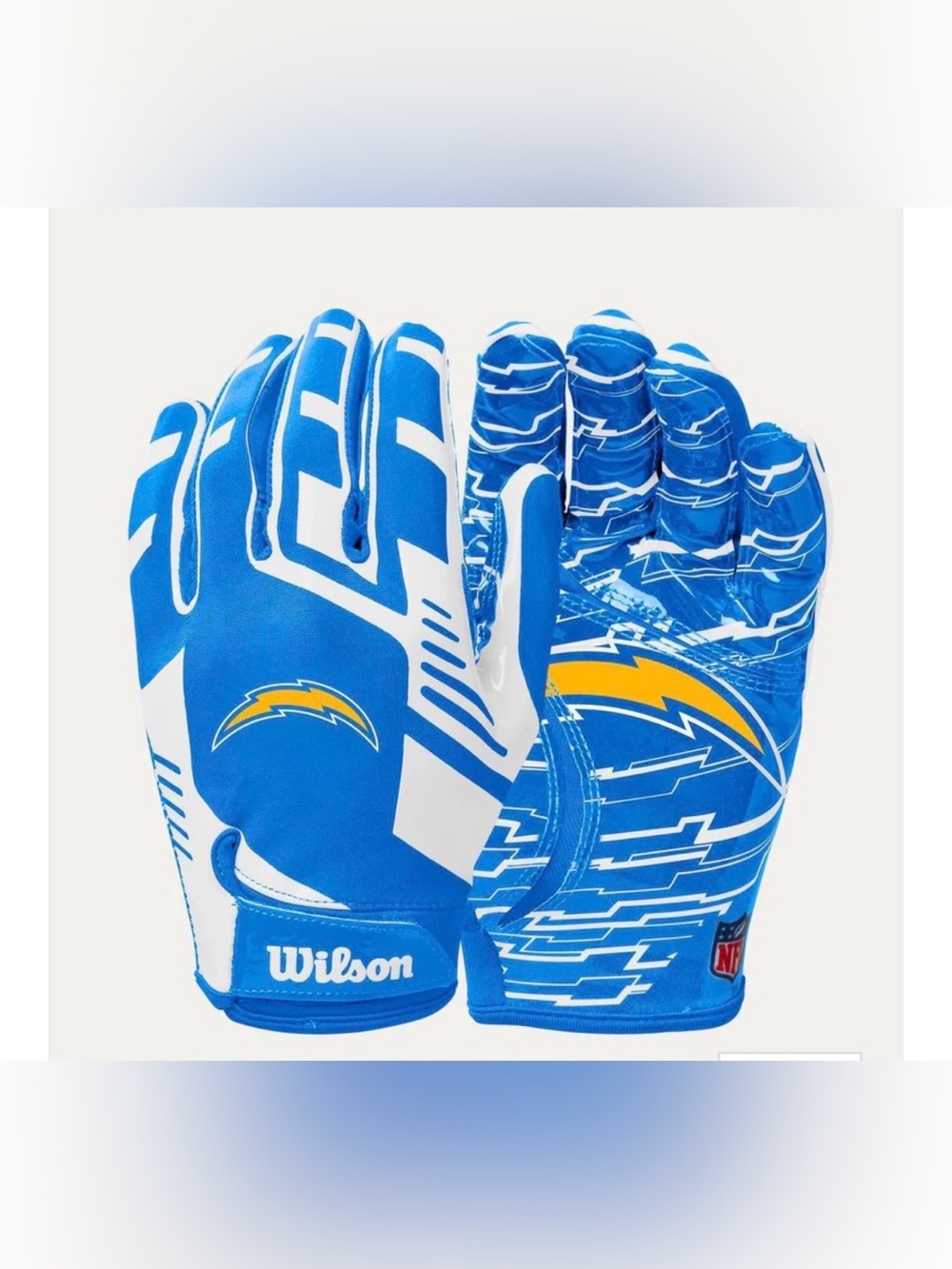 Wilson Chargers Receiver Gloves | Adult Medium